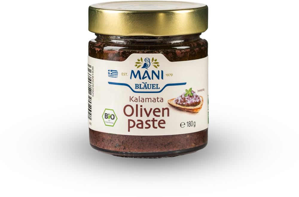 MANI Kalamata Olivenpaste, bio, NL Fair 6 x 180 g