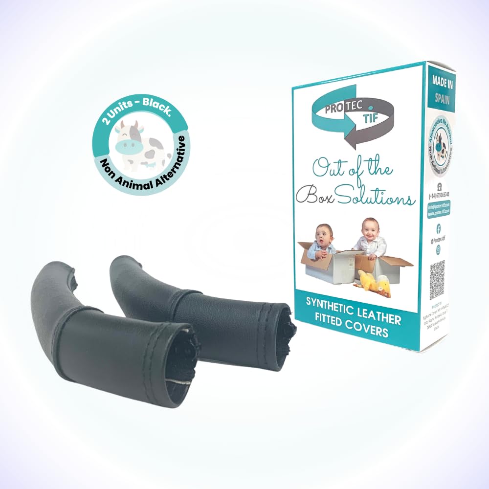PROTEC TIF | Housses en similicuir compatibles avec le guidon de CYBEX MIOS