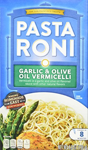 Pasta Roni, Garlic & Olive Oil Vermicelli Mix, 4.6oz Box