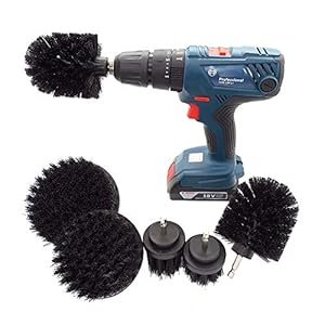 Bevestigingsset voor boorborstels Reinigingskracht Scurb Borstelset All Purpose Boor borstel voor badkamer keuken…