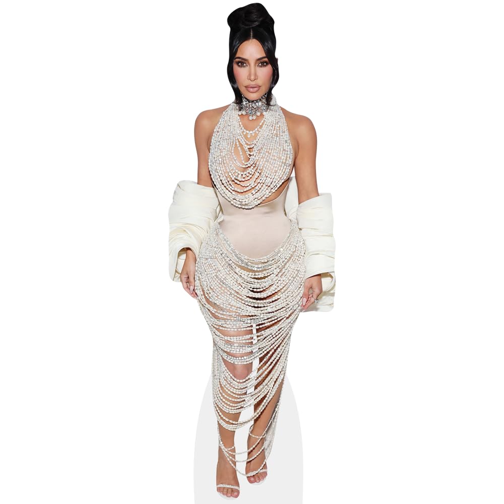 Kim Kardashian (Pearls) Mini Size Cutout
