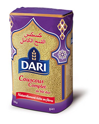 Dari Whole Wheat Couscous 1kg (1 Pack)
