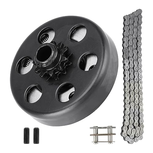 Centrifugal Clutch 1" Bore 14 Tooth Go Kart Mini Bike Clutch with #40/41/420 Chain, fits for Engines with Straight Shaft 2-6.5hp by ILONPA - Used condition - US$25.55