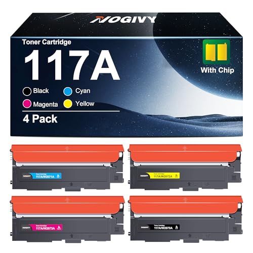 Toner HP 117A avec puce résoud les erreurs de détection d'encre sur Color Laser MFP 179fwg 178nw