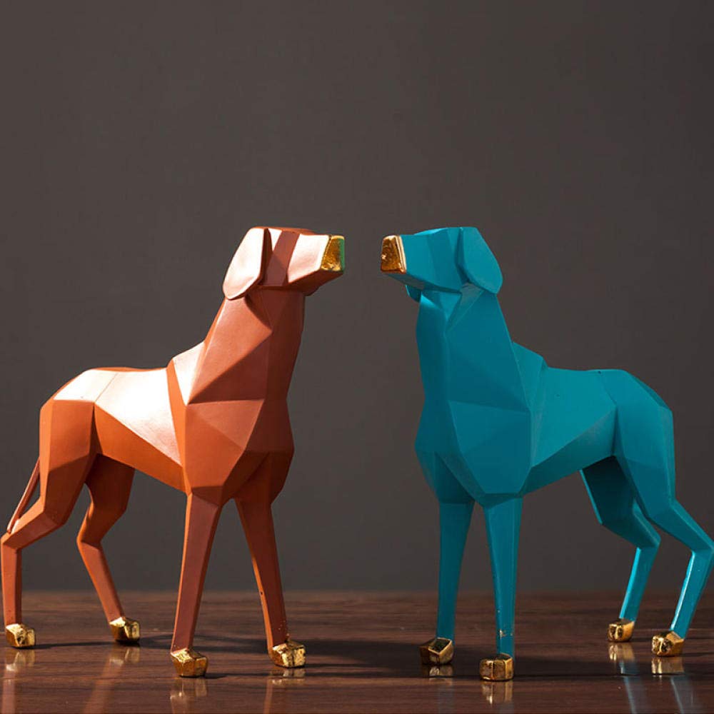 装飾品置物ギフト樹脂像ヨーロッパのかわいい犬の像リビング 装飾品置物ギフト樹脂像ヨーロッパのかわいい犬の像リビング