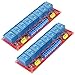 2PCS 12V Relay Module With Optocoupler Isolation - High and Low Level Trigger - Red Board (8 Channel)