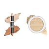 wet n wild MegaGlo Dual-Ended Contour Stick MediumTan & Bare Focus Clarifying Finishing Powder Light-Medium Bundle