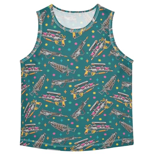 Baby Boys Sleeveless Tank Top Toy Toddler Athletic Vest 3-10T