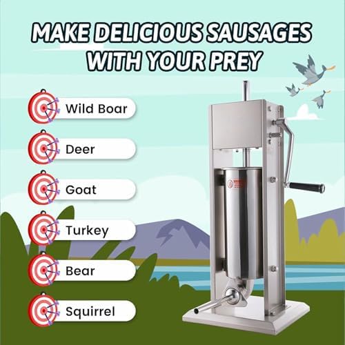 Relleno de salchichas, máquina de churros comercial, máquina de acero inoxidable resistente con 4 boquillas, relleno manual de churros para restaurantes y panaderías