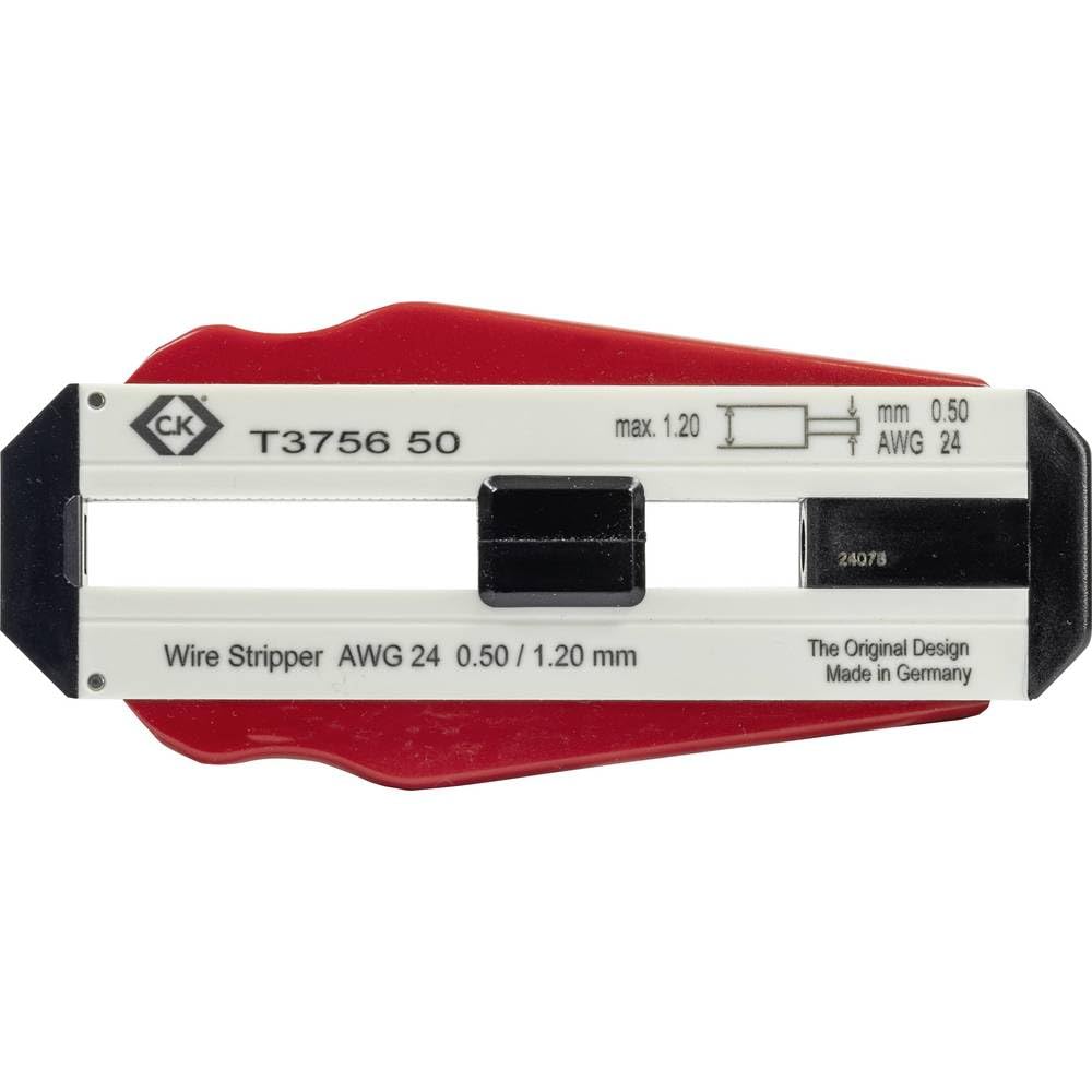 C.K Precision Wire Stripper 0,50 mm | 24 AWG | T3756 50 | for Fast and Simple Stripping