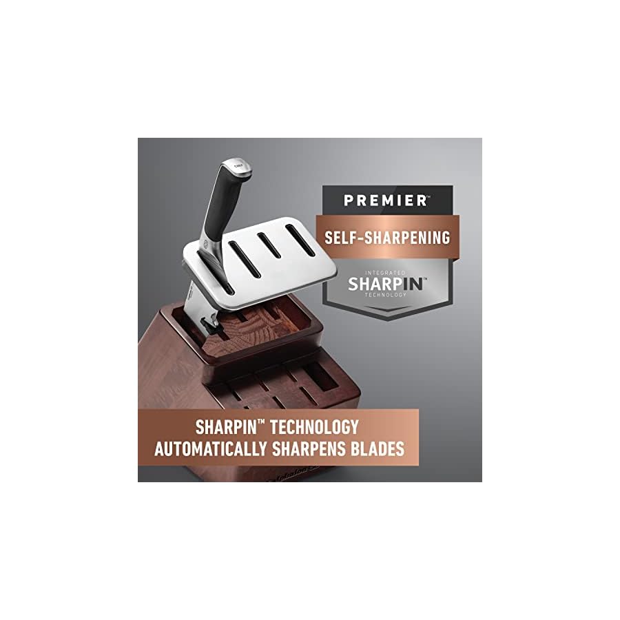 Calphalon-Premier-SharpIN-Knife-Set-with-Sharpening-Knife-Block-12-Piece-Carbon-Steel-Kitchen-Knife-Set Calphalon Premier SharpIN Knife Set with Sharpening Knife Block