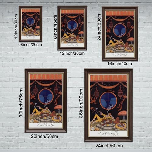 Impression sur toile Barbier La Paresse : la solution idéale pour vos murs de bureau vides - 2