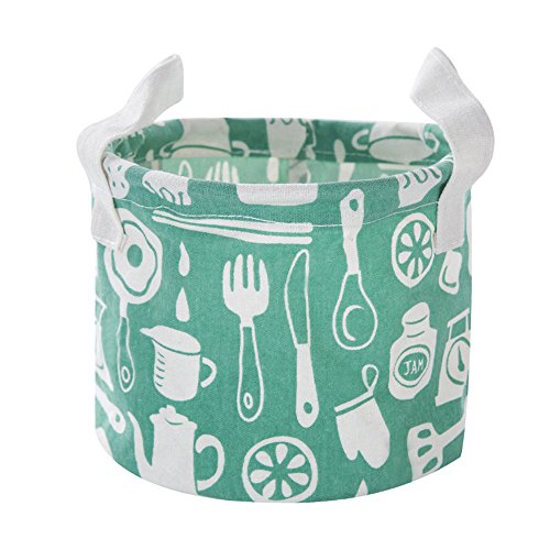 Go first Storage Basket, Foldable 4 Colors Storage Bin Closet Toy Box Container Organizer Small Fabric Basket Toy Baskets 7.0''x5.5'' (Color : D)