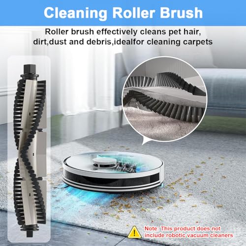 Image of HASTHIP 9Pcs Replenishment Kit, Replacement Accessories for ILIFE A30 Pro / A30 Vacuum Cleaner, Replacement Parts with 2 Filters, 2 Side Brushes, 2 Mop Cloth, 1 Main Brush, 2 Dust Bag