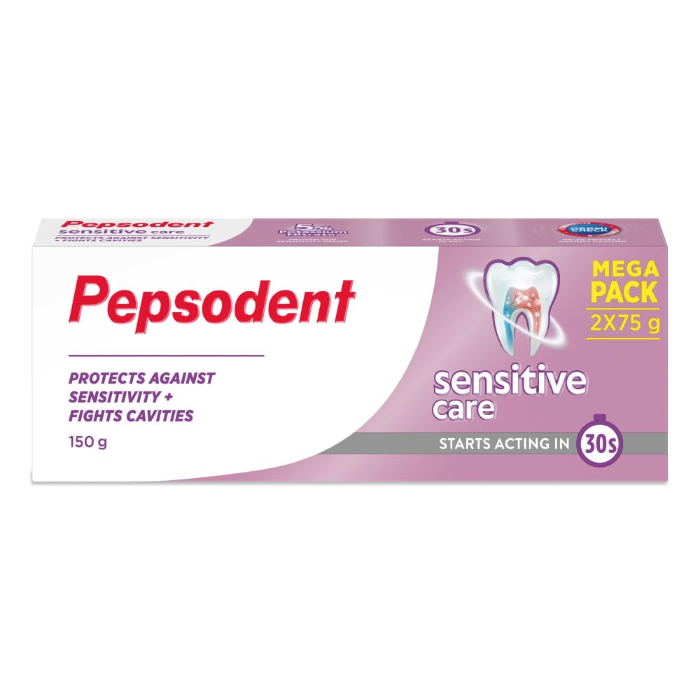 pepsodent sensitive care toothpaste | starts acting in 30s | with 5% potassium nitrate_ 70g