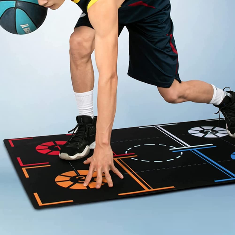 Tappetino Da Basket Antiscivolo In Gomma – 80x120 Cm, Silenzioso E Ammortizzato, Con Borsa Trasporto