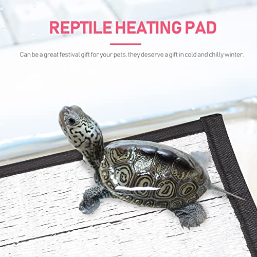 Alasum 2pcs Heating Pad para reptiles, manta térmica miniatura 4