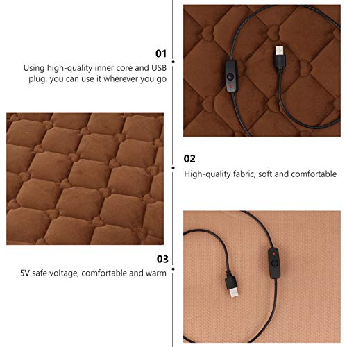 BESPORTBLE Almofada Aquecida Do Assento Do Carro Assento AutomÃ¡tico ElÃ©trico Almofada Quente Cadei