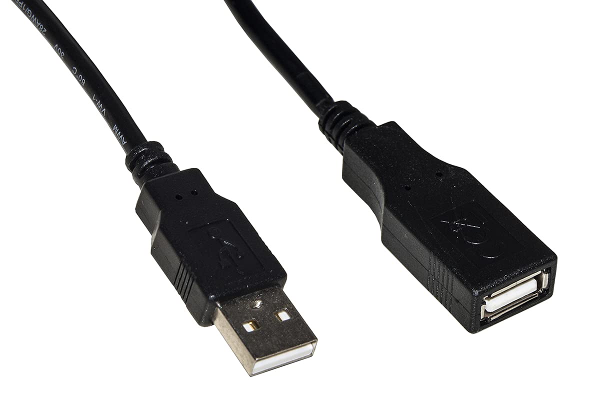 LINK LKCUSB1 Cavo Usb 2.0 Maschio/Femmina Rame Connettore Femmina Isolato Mt 1