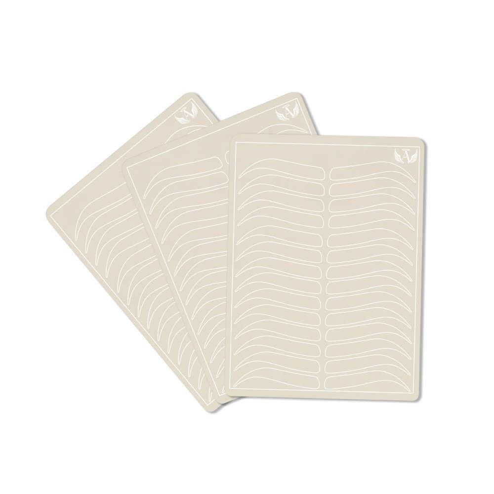 Latex practice skin – Brow Shapes 3 sheets