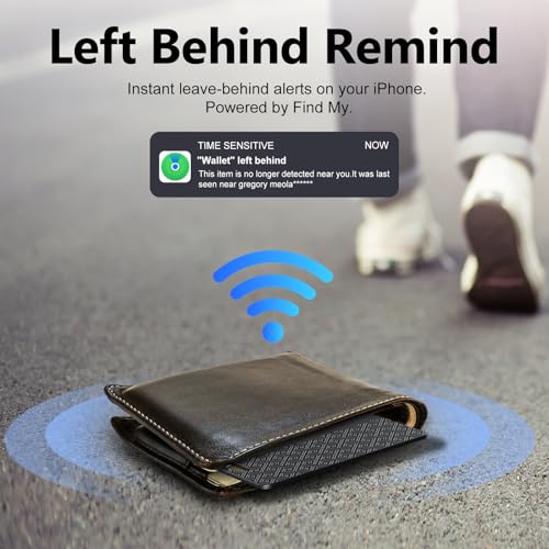 Ultra Thin Wallet Tracker Card iOS Only Bluetooth Smart for Apple Find My iPhone GPS - image 5