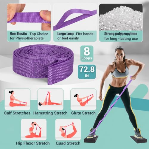 Image of Squat Wedge Block, 960 LBS Weight Capacity, Slant Board for Calf Stretching