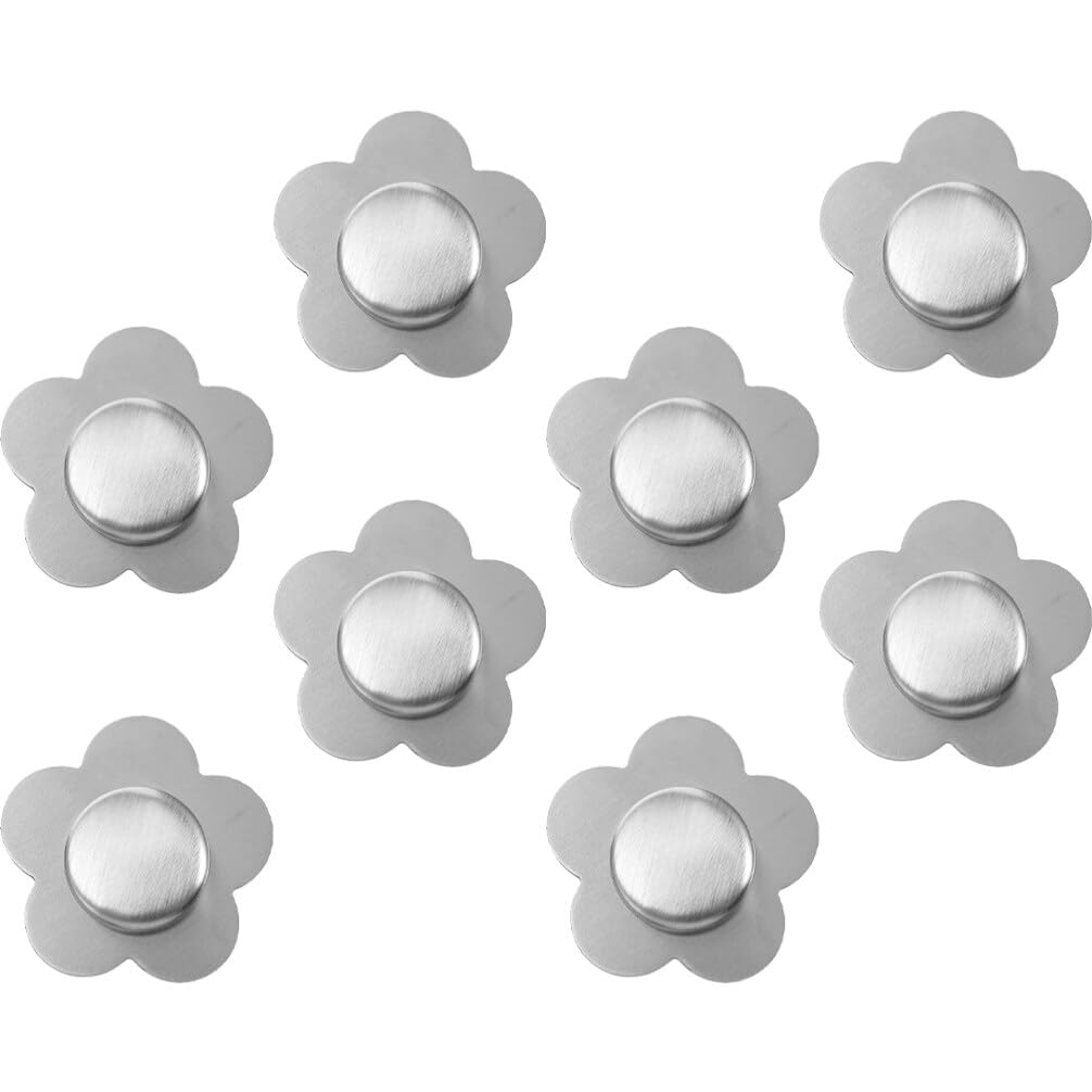 Alipis Pesi per Tovaglie in Acciaio Inox Design Magnetico Fermagli Decorativi per Tovaglie Fissatore Resistente al Vento per Tessuti da Tavolo