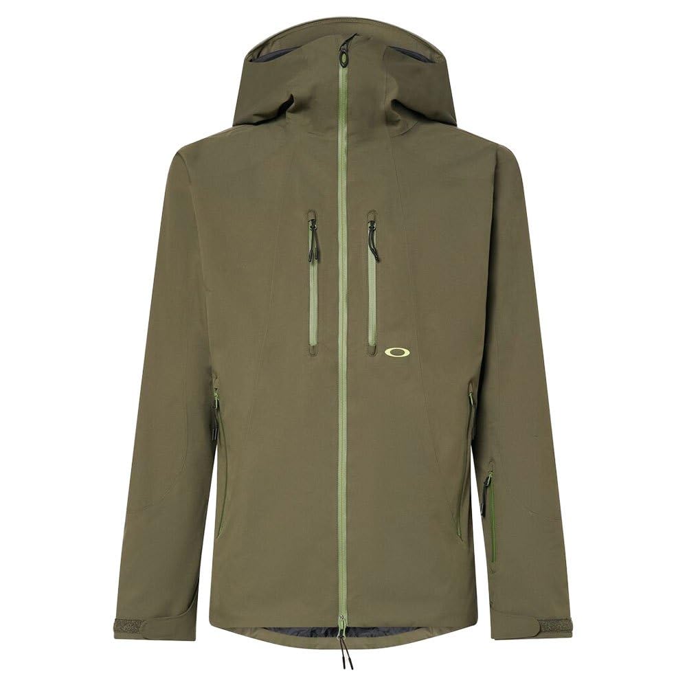 Oakley Men's New Dark Brush Standard Kendall Recycled Shell Jacket 2.0, Medium