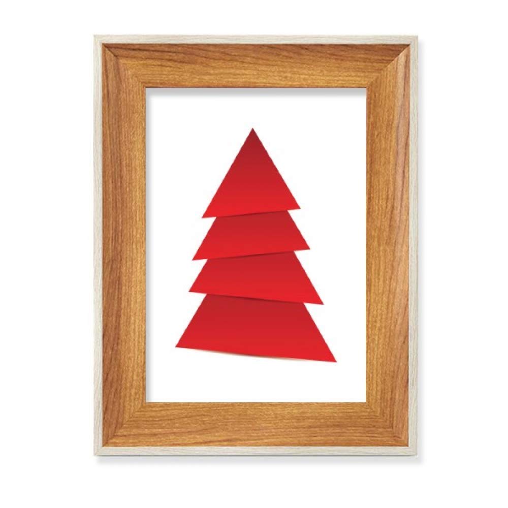 Cadre photo bois de bureau pour remplacer les décorations de noël encombrantes