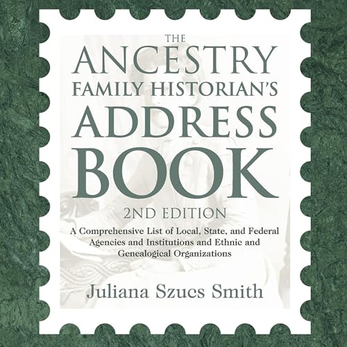 Page de couverture de The Ancestry Family Historian's Address Book