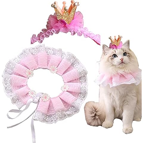 Katze Bandana für Katzen, Prinzessin Katzenkostüme Cover