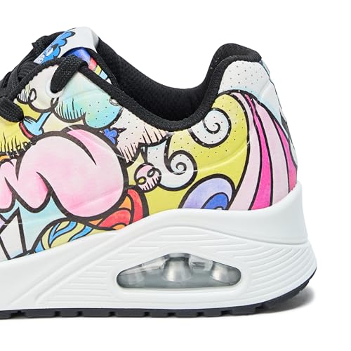 Skechers Women's Uno-Color Doodle Sneaker4