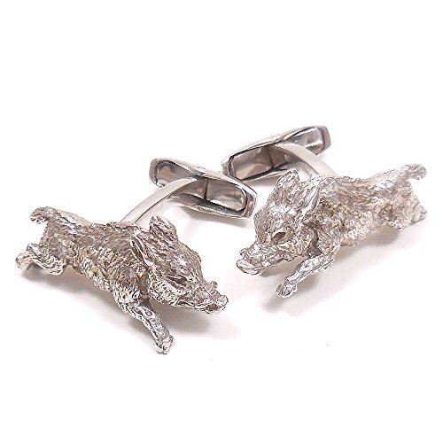 [ベルフィオーレ] BELFIORE カフスボタン カフリンクス シルバー925 イノシシ 51500153 インポート