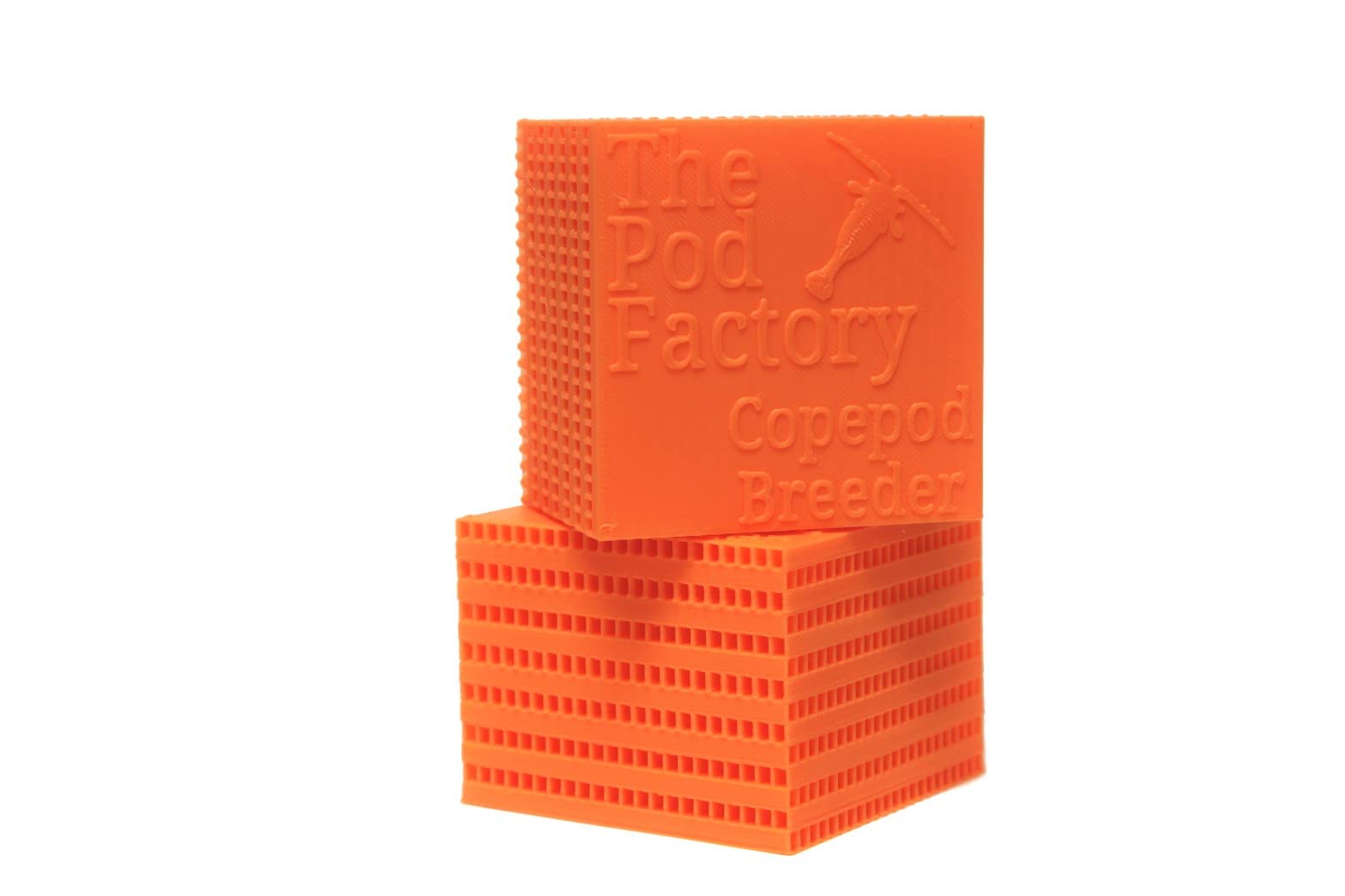 The Pod Factory - Copepod Hotel Motel, 3D Printed (Orange)