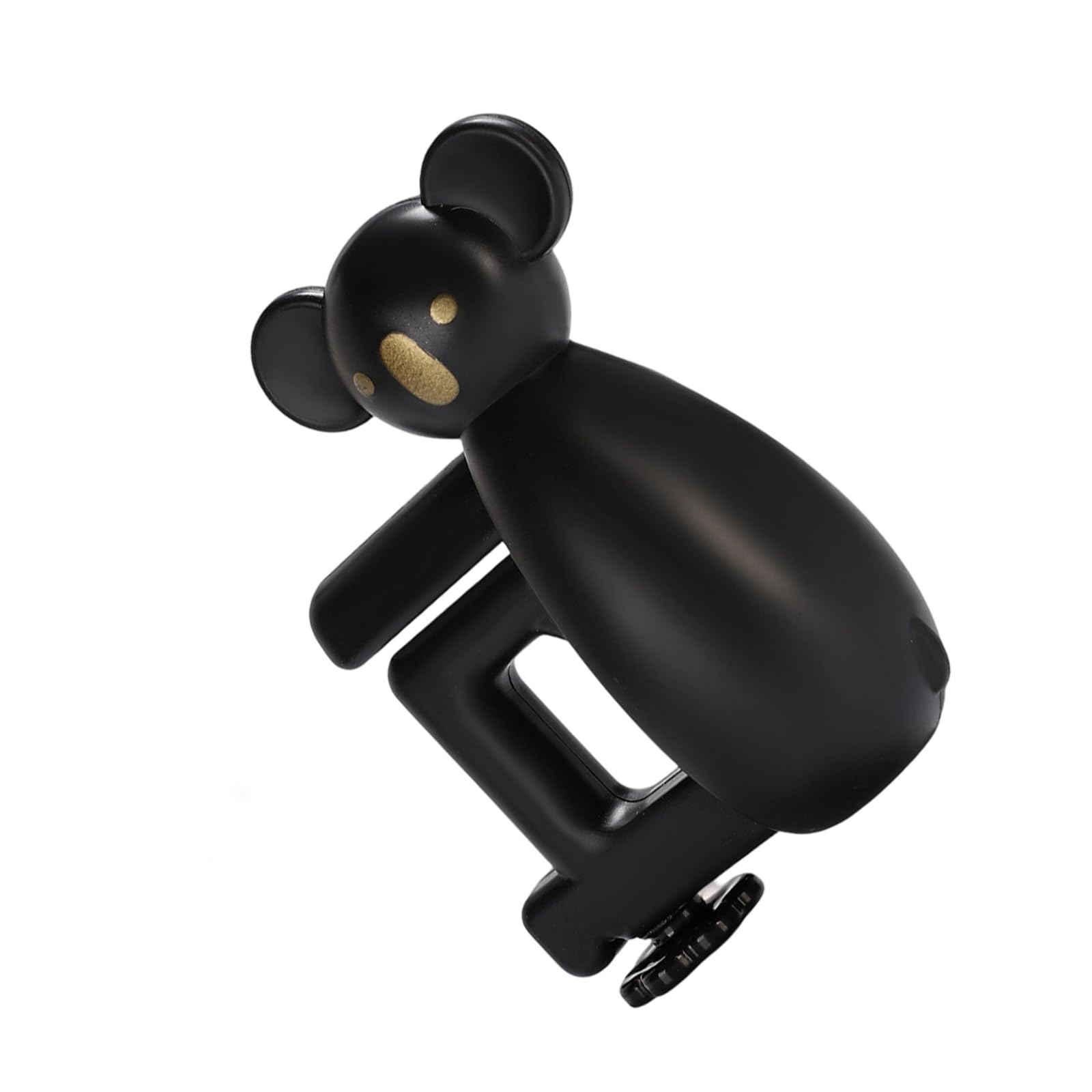 Limtula Black Multipurpose Koala Themed Wall Hook For Hanging Bags Accessories And More Sturdy Construction Portable Size Abs Hook