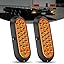 Amber 24LED Lights Screws 2Pcs Amber 24LED Lights Screws 2Pcs