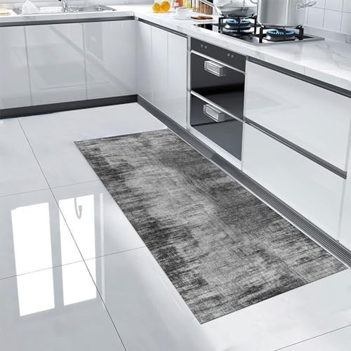 Tapis de cuisine antidérapant fini les glissades tapis lavable de salon