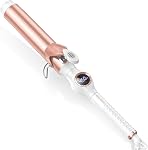 WEEYUM 3/8 Inch Small Curling Iron, 9mm Curling Wand for Short Long Hair, Thin Hair Curler Ceramic Tourmaline Barrel