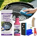 Cyeior Fast-Acting Heavy-Duty Grill Degreaser Spray, Heavy Duty BBQ Grill Degreaser Cleaner, 120ml BBQ Degreaser for Outdoor Grills & Smokers, Removes Burnt Grease (1PC)