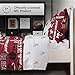 FOCO Miami Heat NBA Team Color Bed in a Bag Comforter Bedding 5 Piece Set - Full