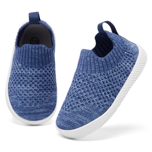 Image of MORENDL Baby Toddler Walking Socks Non-Slip Breathable Unisex Casual Sneakers