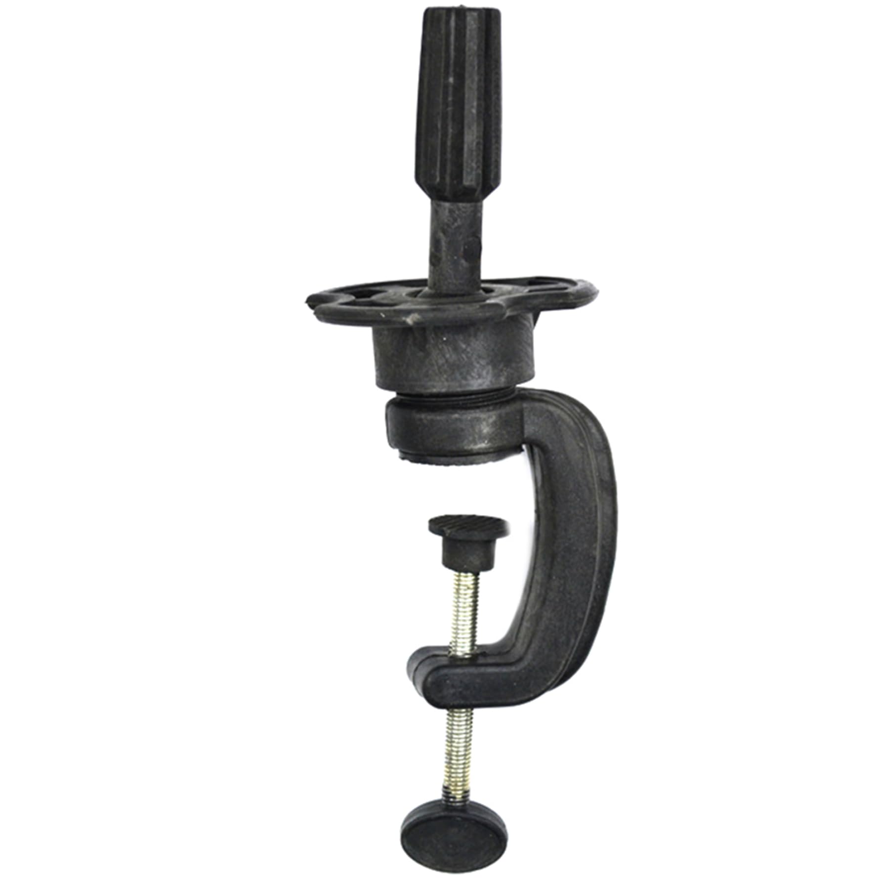 Yeaxxsqy Adjustable Wig Head Stand Clamp, Plastic Mannequin Head Stand for Styling and Display