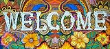 SJPRINTER Inspirational Motivational Wall Art, Giant Coloring Poster Mandala for Kids Adults - Great
