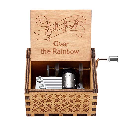Over the Rainbow Music Box, Wizard of OZ Gift for Daughter Sister Friends