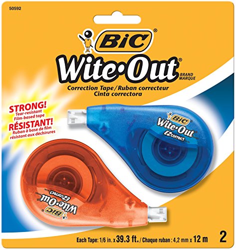 BIC Wite-Out EZ Correct Correction Tape, 2-Count - image 1