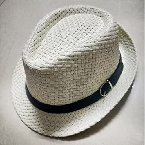 Chapeau de soleil homme bords courts anti éblouissement jazz argenté 56-58 cm