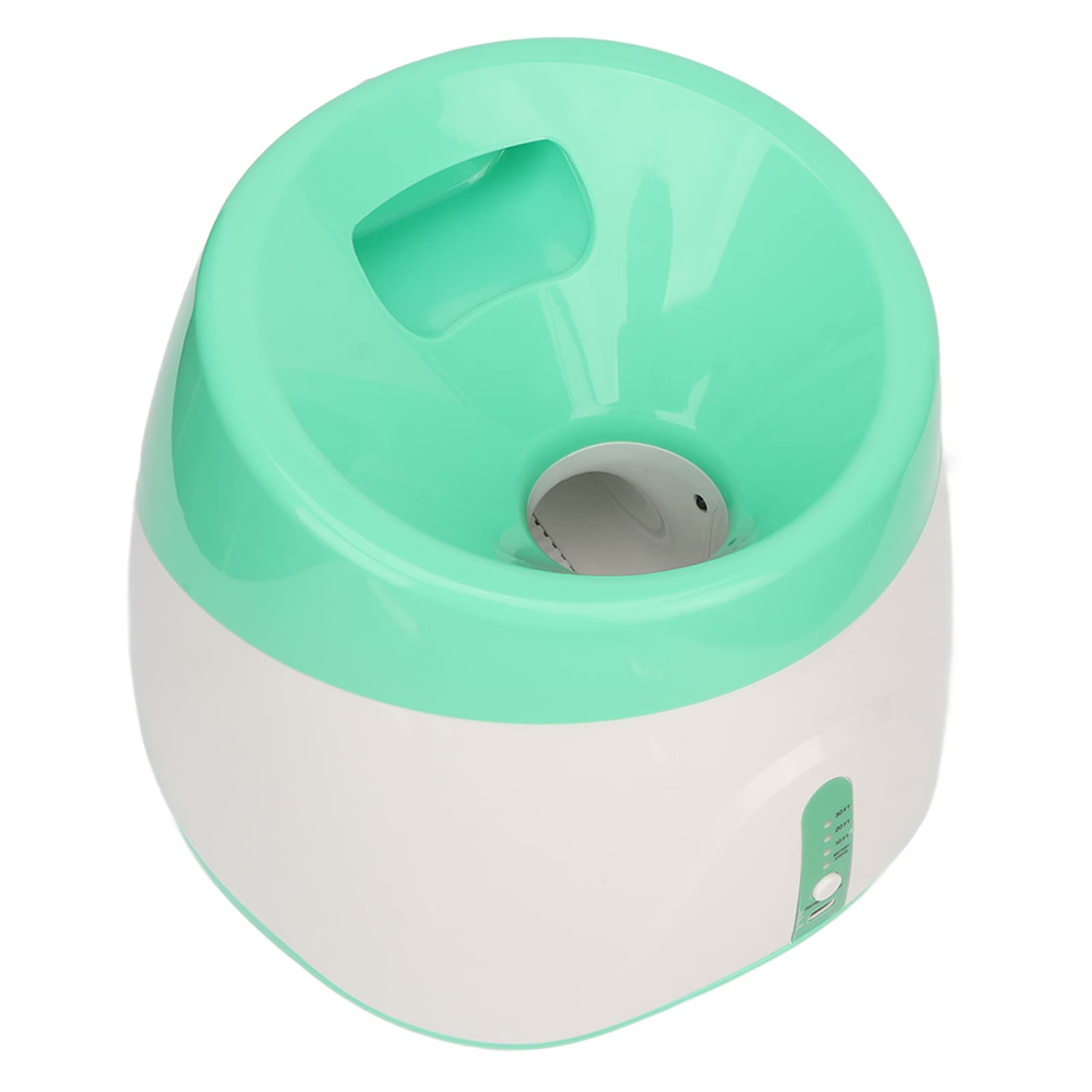 Yctze Lanceur automatique de balle pour chien, lanceur de balle pour animaux de compagnie, longue Distance, Rechargeable, 3 Modes, vert, intérieur