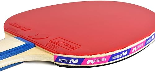 Miniatura 6 de Butterfly Lin Yun-Ju 3 Shakehand - Raqueta de tenis de mesa, control máximo para jugadores novatos, serie Lin Yun-Ju, recomendada para jugadores