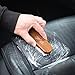 Geist. Leather & Upholstery Cleaning Brush Medium | To clean car seats, leather sofas, and alcantara | For car interiors, furniture, boots, shoes, bags and more