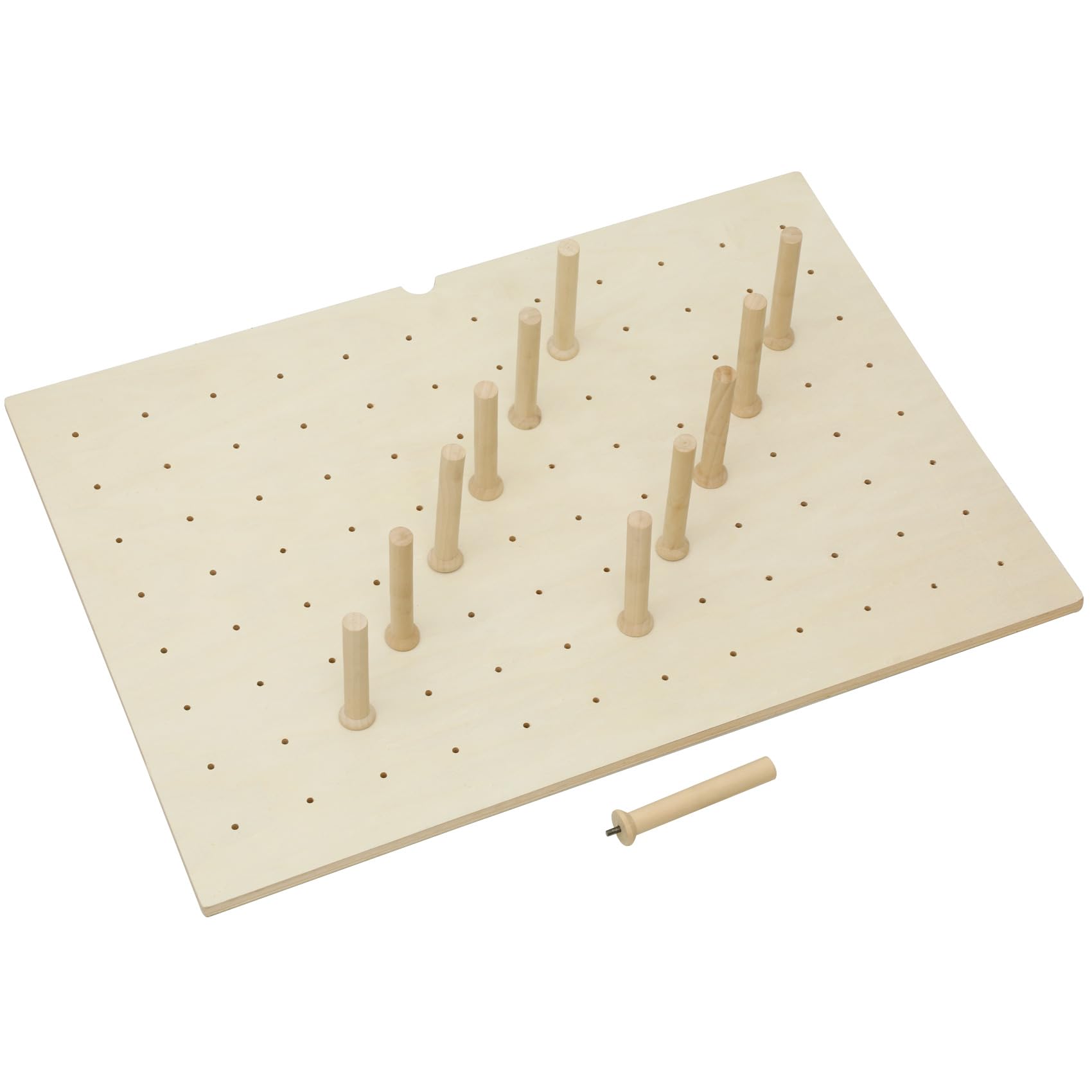 Sammery 30''x21'' Pegboard Drawer Organizer, Trimmable Peg Board Drawer Organizer for Kitchen Drawer, Wooden Pegboard Organizer for Utensil Storage, Plates & Dishes Rack